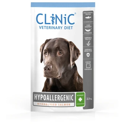 Afbeelding van Clinic Hondenvoer Hypoallergeen Zalm 2,5 kg