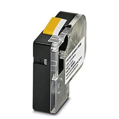 Afbeelding van Phoenix Contact 803941 MM EMLF (EX10)R C1 YE/BK Etiketten voor thermotransferprinter Montagemethode: Plakken Geel, Zwart 1 stuk(s)