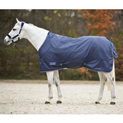 Afbeelding van Waldhausen Regendeken Economic Blauw Paardendekens 205