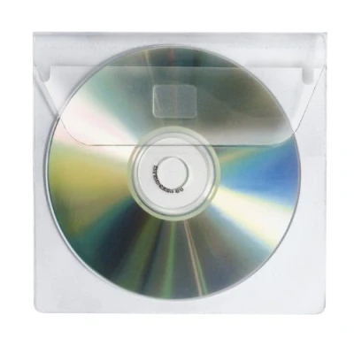 Afbeelding van Veloflex 10 CD hoezen zelfklevend voor 1 CD, enveloppen, 2259000