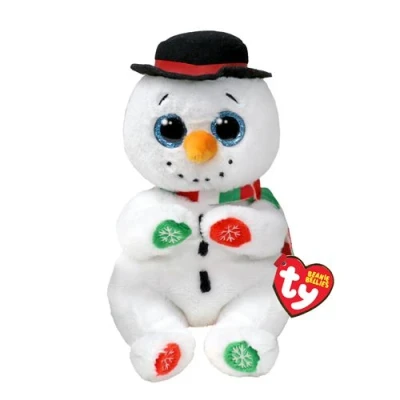 Image de BEANIE BELLIES SMALL WEATHERBY LE BONHOMME DE NEIGE