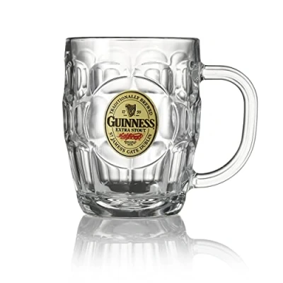 Afbeelding van glazen beker Guinness