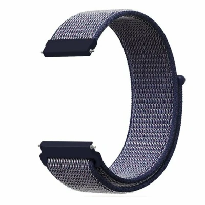 Afbeelding van Garmin Vivoactive 5 / 3 Sport Loop nylon bandje Donkerblauw