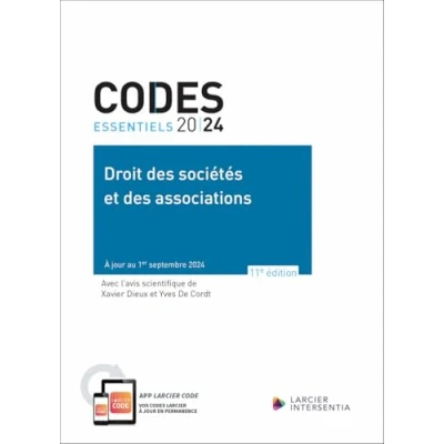 Afbeelding van DROIT DES SOCIETES ET ASSOCIATIONS