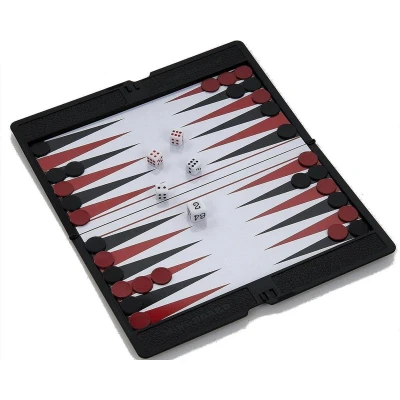 Afbeelding van Backgammon Reis etui magn.17x10cm.