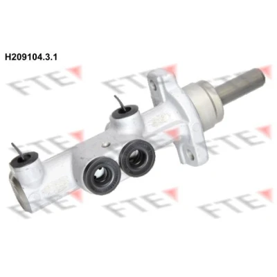Afbeelding van FTE 9220018 Hoofdremcilinder 2 9 20,6 Aluminium M12x1 VOLKSWAGEN: Polo IV Hatchback, SKODA: Fabia 2, SEAT: Ibiza 3