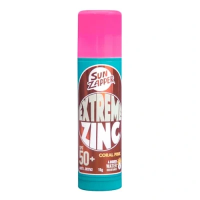 Afbeelding van Sun Zapper Extreme Coral PINK Zinc Stick SPF 50+ 15g