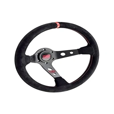 Afbeelding van Race stuurwiel OMP Corsica Zwart/Rood Ø 35 cm