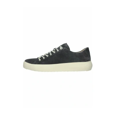 Afbeelding van Blackstone Morgan LOW Sneakers laag, Heren, Maat: 42, Boulevard Veloursleer