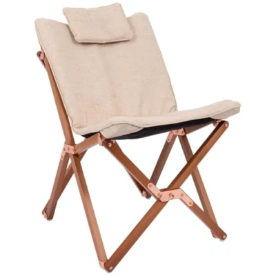 Afbeelding van Bo Camp Urban Outdoor Kinder relaxstoel Bloomsbury S Oxford polyester Beige