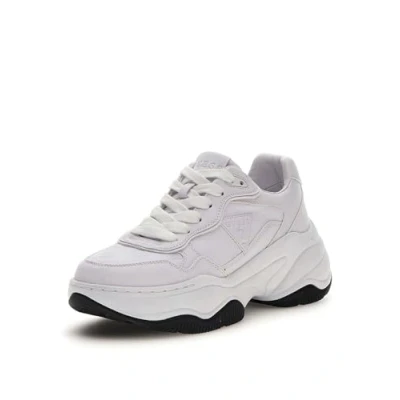 Afbeelding van Guess Hapyy Flphap Sneakers laag, Dames, Maat: 37, White Pu
