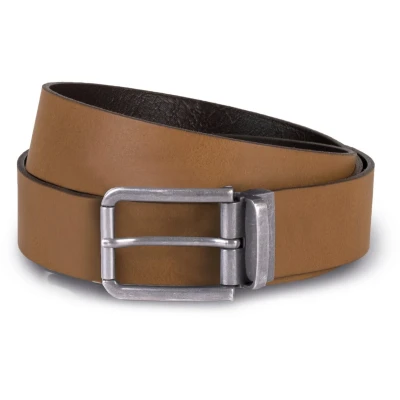 Afbeelding van K up Riem van leer met onafgewerkte rand 35 mm KP812 Cognac