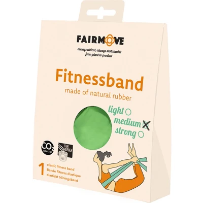 Afbeelding van Fairzone Fitnessband Medium Groen