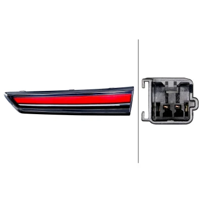 Afbeelding van HELLA 2SA 014 995 121 Achterlicht rechts Binnenste deel LED 12