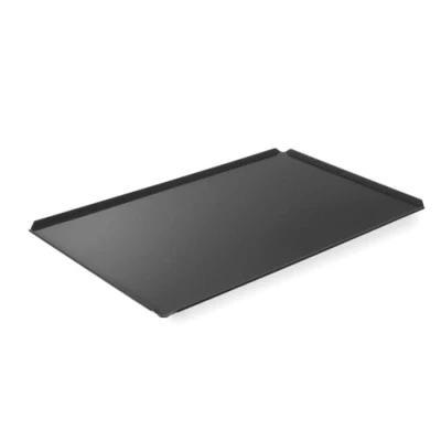 Afbeelding van Hendi Tray GN 1/1 met 4 randen, Aluminium, Zwart, 53(b)x32,5(d)x1(h)cm, 808429