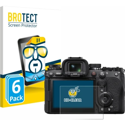 Afbeelding van BROTECT Screenprotector voor Sony Alpha 1 II (ILCE1M2B) Folie Beschermfolie transparant (6 Stuks)