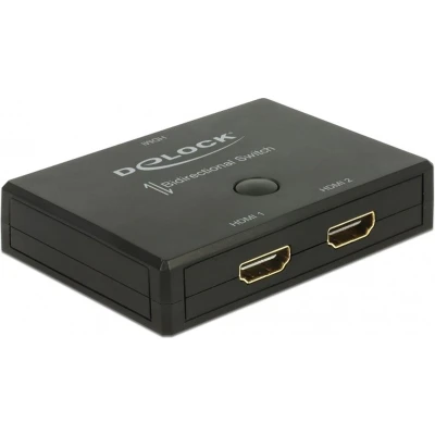 Afbeelding van DeLOCK bi directionele HDMI schakelaar 2 naar 1 / versie 2.0 (4K 60Hz HDR)