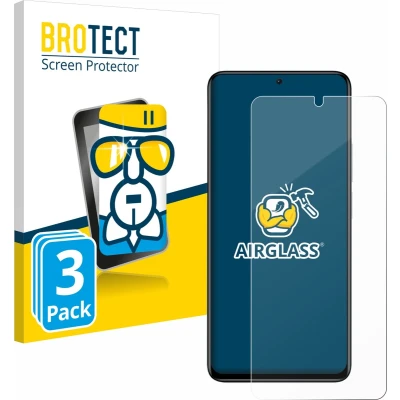 Afbeelding van BROTECT Screenprotector voor Xiaomi Redmi Note 11 Pro+ 5G Folie Beschermfolie Beschermglas transparant (3 Stuks)