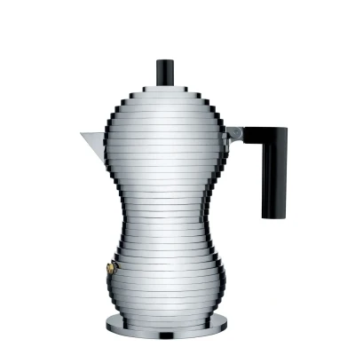 Afbeelding van Alessi Pulcina Koffiemaker 15 Cl Zilver