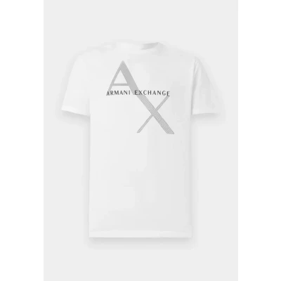 Afbeelding van Armani Exchange Tshirt print, Heren, Maat: XXL, White