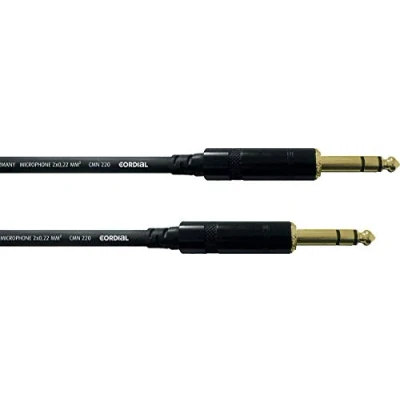 Afbeelding van Cordial CFM 6 VV Instrumenten Kabel [1x Jackplug male 6,3 mm 1x mm] 6.00 m Zwart