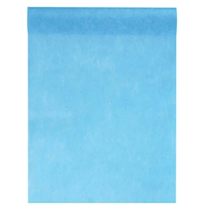 Afbeelding van Santex Vliesstof, 30 cm, 25 m lang, tafelloper, feest, bruiloft, turquoise