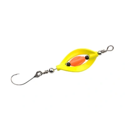 Afbeelding van Trout Master Double Spin Spoon 3.3g Kleur : Sunshine