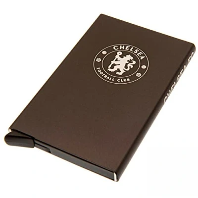 Afbeelding van EPL Chelsea RFID kaarthouder, anti fraude, aluminium, zwart, 10 cm, zwart.