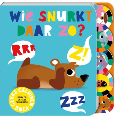 Afbeelding van Image books geluidenboek wie snurkt daar zo?