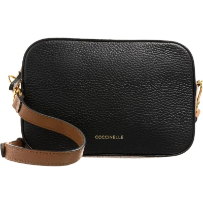 Afbeelding van Coccinelle TEBE Tricolor Schoudertas, Dames, Maat: One Size, Noir