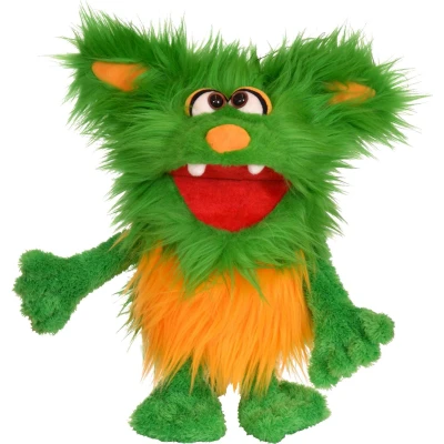 Afbeelding van Handpop Schooter monster to go buikspreekpop