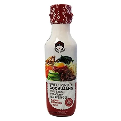 Afbeelding van Ajumma Republic Sweet &amp; Spicy Gochujang (chilisaus met citroen) 300 g