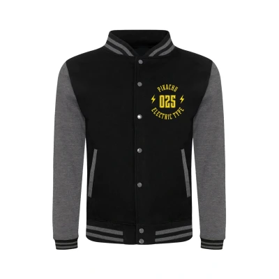 Afbeelding van Henry Tiger POKÉMON Pikachu Bomberjacks, Heren, Maat: Small, Black charcoal