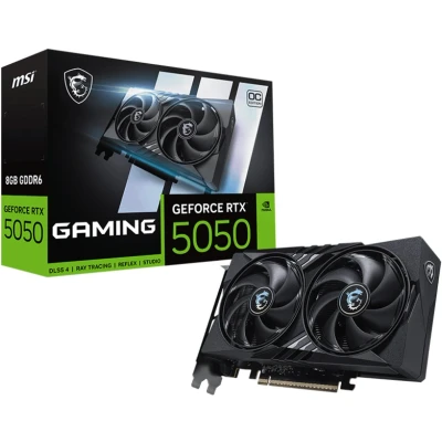 Afbeelding van MSI GeForce RTX 5050 8G GAMING OC NVIDIA 8 GB GDDR6