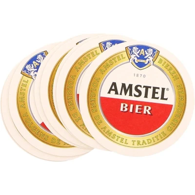Afbeelding van Amstel Bierviltjes 400 stuks (4x 100 stuks)