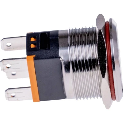 Afbeelding van Joy it BUTTON22C M GR Toetsschakelaar 250 V/AC 15 A 1x aan/uit Moment Groen (Ø x h) 24.80 mm 34.50 IP67, IK10 1 stuk(s)