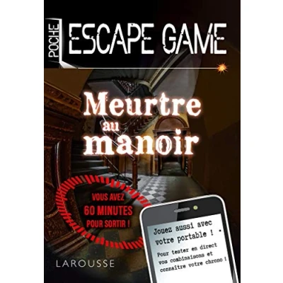Afbeelding van Escape game de poche Meurtre au manoir