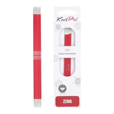 Afbeelding van KnitPro Zing sokkennaalden 15cm 2.50mm.