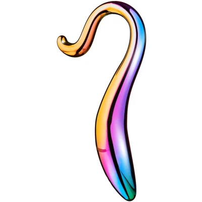 Afbeelding van Dream Toys Dildo Love Toy Glamour Glass Elegant Curved Multicolours