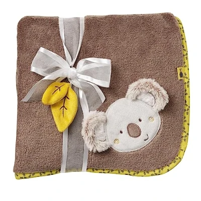 Image de Fehn couverture câline Koala 100 cm marron