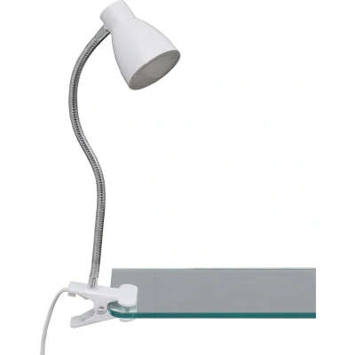 Afbeelding van Briloner Leuchten Led klemlamp bureau, bed, aan /uitschakelaar, 3,5W, 200 lumen, warm wit licht, flexibele arm,