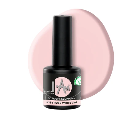 Afbeelding van Soak Off Gel Polish #164 Rose White (7ml)