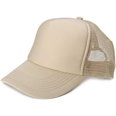 Afbeelding van styleBREAKER Verstelbare Mesh Baseball Cap met 5 panelen Unisex 04023007, Bordeaux rood