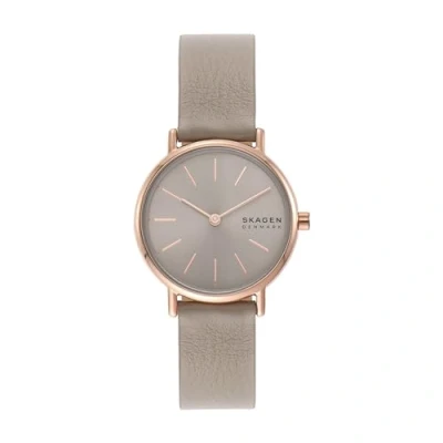 Afbeelding van Skagen Signatur Lille Horloge Rose goldcoloured, Dames, Maat: One Size, gold coloured