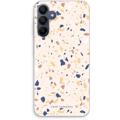 Afbeelding van Case Company® hoesje geschikt voor Samsung Galaxy A25 Terrazzo N23 Soft Cover Telefoonhoesje Bescherming aan alle Kanten en Schermrand