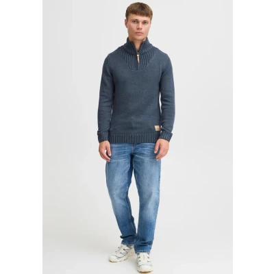 Afbeelding van Solid Sdpetro Trui, Heren, Maat: Small, Insignia blue melange