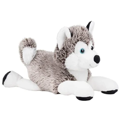 Afbeelding van Pluche husky knuffel 30 cm