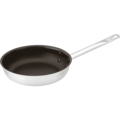 Afbeelding van Paderno Tri Ply Koekenpan Non Stick Ø 32 cm Roestvast Staal Zilver