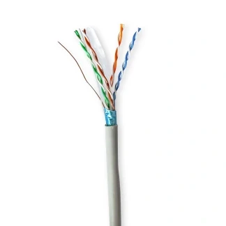 Afbeelding van Netwerkkabel Cat6 F/UTP 100 meter (Stugge kern)