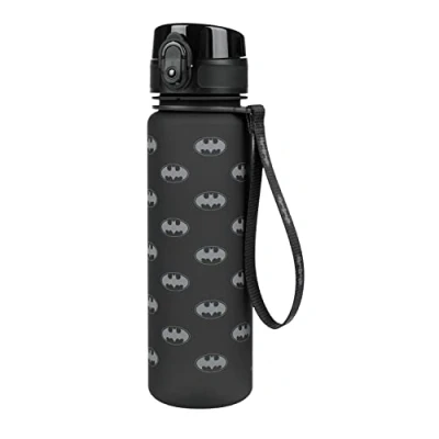Afbeelding van Lekvrije drinkfles voor kinderen, 500 ml, school en sport, Tritan (Batman logo)